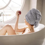 Serviette pour cheveux microfibre | Ultra - absorbante - viebienetre