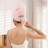 Serviette pour cheveux microfibre | Ultra - absorbante - viebienetre